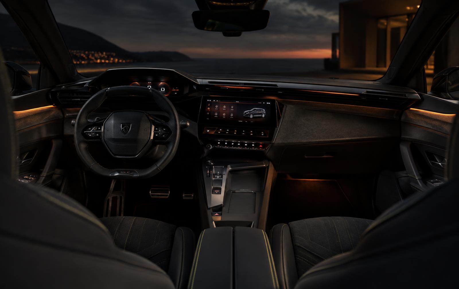 Peugeot 308 GT Line — intérieur